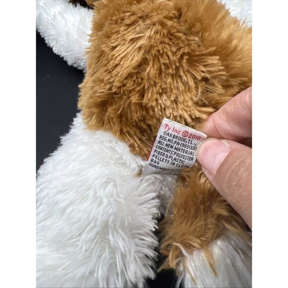 Ty Classic 14" YODELER St. Bernard Dog Soft Plush 2010 Floppy Puppy - Picture 6 of 7